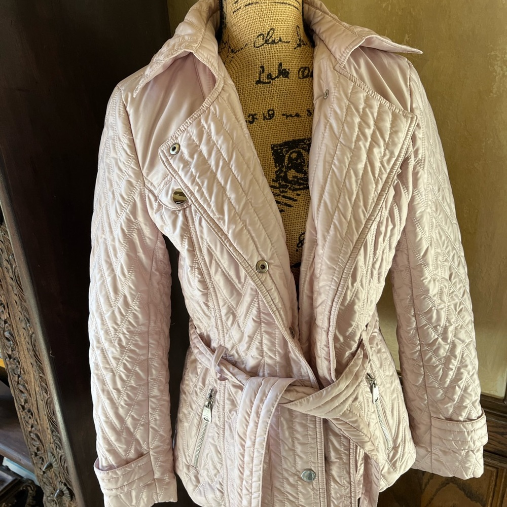 Via spigo belted jacket